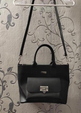 Кожаная сумка laura biaggi