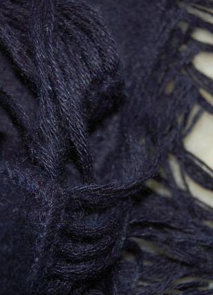Базовий вовняний шарф люкс бренду alpaca camargo унісекс в ідеалі5 фото