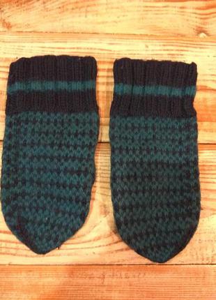 Теплые варежки