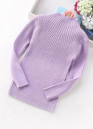 Гольф водолазка рубчик кофта светр светер джемпер пуловер7 фото