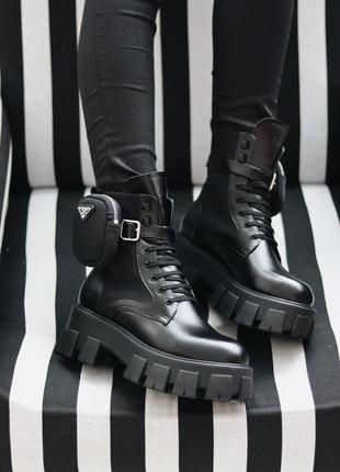 Черевики milano monolith black ботинки3 фото