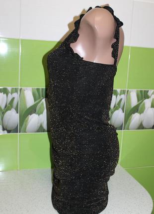 Платье h&m,с люрексом, нарядное.3 фото