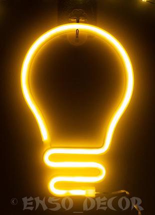 Неоновий світильник лампа🌟