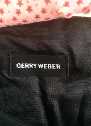 Сукня трикотажне чорна з сірою вставкою gerry weber6 фото
