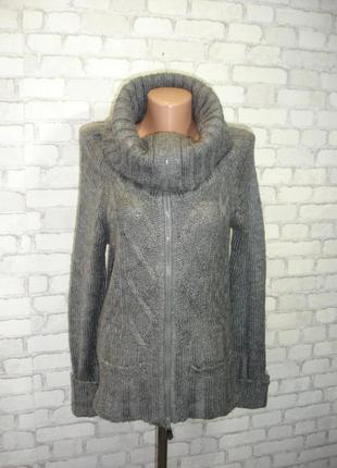 Тепла кофта -кардиган з кишенями "vera moda " 2