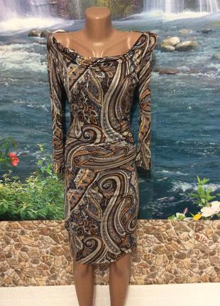 Платье женское с длинным рукавом р. 44-46 стейч1 фото