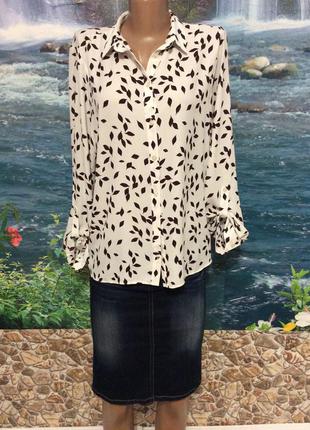 Блуза жіноча з довгим рукавом р. 46-48