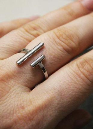 Крутое кольцо в стиле минимализм колечко минимал2 фото