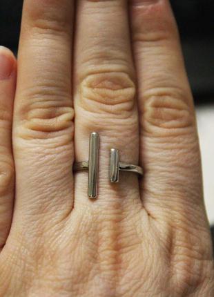 Крутое кольцо в стиле минимализм колечко минимал3 фото