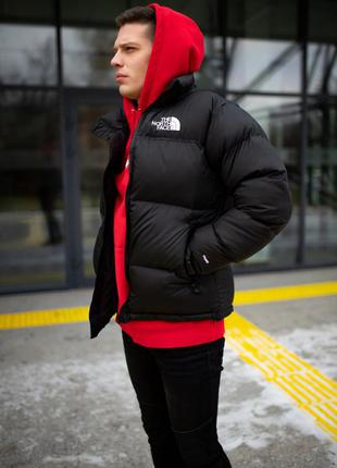 Мужская куртка Thom Browne pointelle-knit T-shirt 700 men's 1996 retro nuptse jacket3 фото