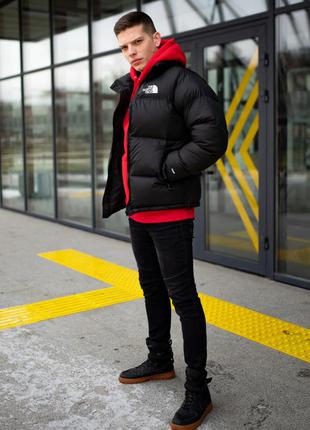 Мужская куртка Thom Browne pointelle-knit T-shirt 700 men's 1996 retro nuptse jacket9 фото