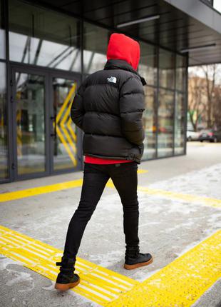 Мужская куртка Thom Browne pointelle-knit T-shirt 700 men's 1996 retro nuptse jacket4 фото
