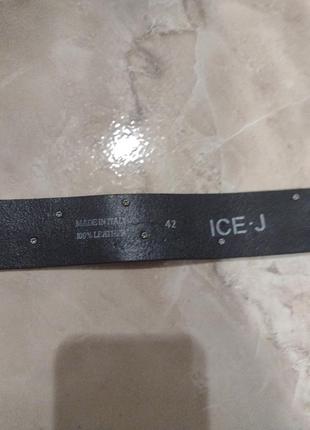 Ремень кожаный ice j 4