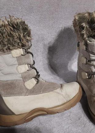 Женские зимние ботинки timberland4 фото