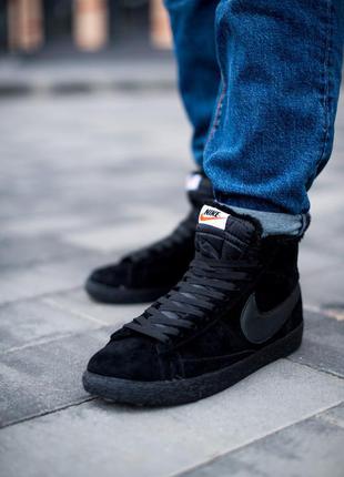 Кроссовки мужские найк nike blazer mid winter