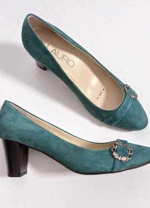 Кожаные качественные женские туфли di lauro - италия - 38 р