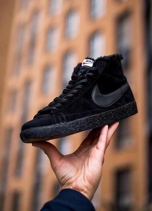 Nike blazer mid winter мужские кроссовки найк