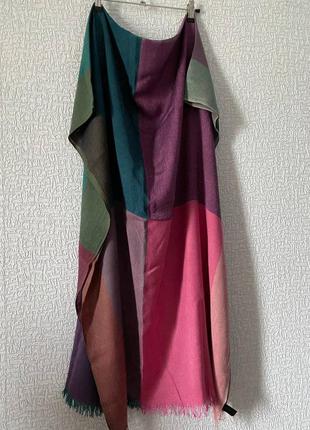 Шарф разноцветной палитры 100% вискоза