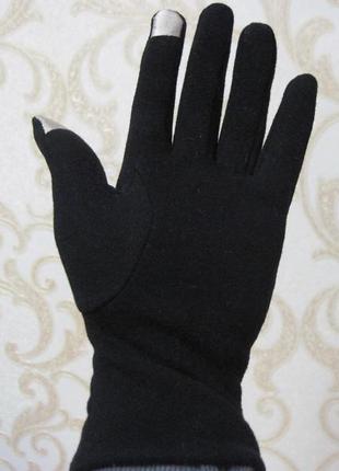 Жіночі рукавички з сенсорами на пальцях для смартфона2 фото