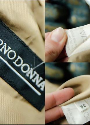 Італія брендове кашемір, вовна вовняне кашемірове класичне бежеве нюдовое довге пальто оверсайз бойфренд7 фото