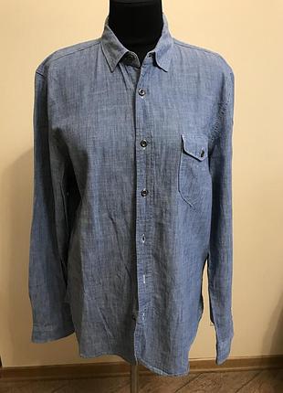 Рубашка джынсовая тонкая
