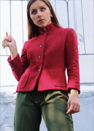 Max mara классический шерсть шерстяной жакет пиджак классический