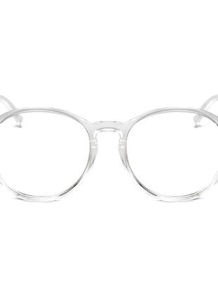 Іміджеві окуляри для комп'ютера прозорі2 фото