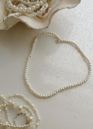 Чокер з перлин