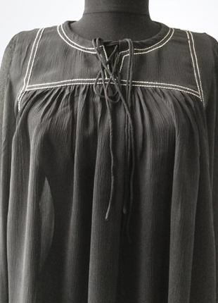 Нарядная шелковая блуза бренда country road, австралия.5 фото