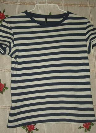 Супер футболка"marks & spencer"р. 10,індія,100%коттон.