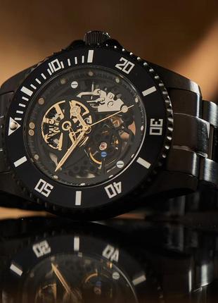 Чоловічий наручний годинник invicta pro diver automatic 33799 скелетон