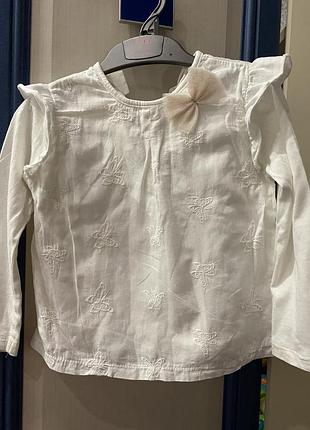 Блузка  нарядная zara