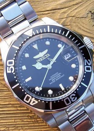 Чоловічі наручні механічні годинник invicta pro dive 89263 фото