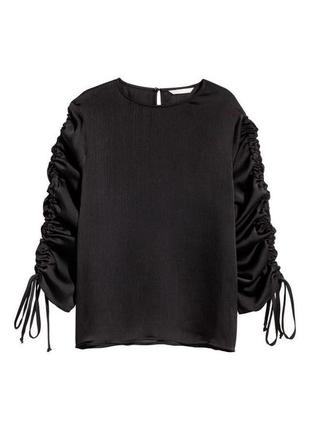 Чорна блуза zara