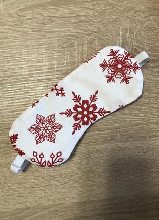 Новорічна маска для сну / новорічна маска для сну