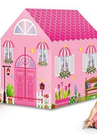 Детская игровая палатка-домик princess home девочке7 фото