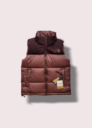 Крутой жилет оригинал the north face eco nuptse vest, размер s