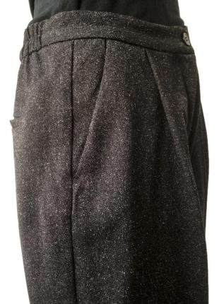 Завужені штани на резинці, висока посадка бренду monki, швеція.6 фото