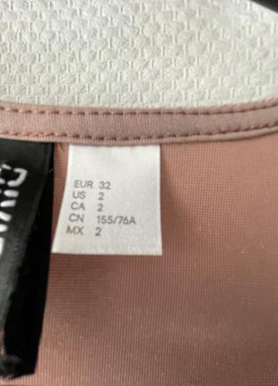 Вечірнє плаття з вирізом xs 155/160 зріст h&m3 фото