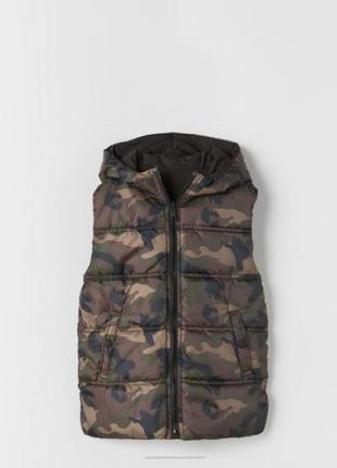 Реверсивний жилет zara