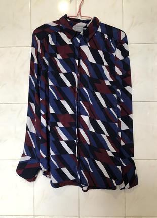 Блуза рубашка zara