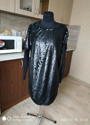 Платье в пайетках р.46-48 (10)
