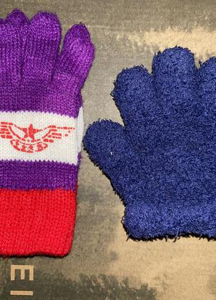Дитячі рукавички рукавиці весна осінь4 фото