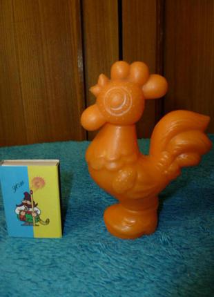 Вінтажний радянський півник півень пластмасова іграшка вінтаж срср