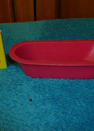 Вінтажна пластмасова маленька ванна ванночка для пупса,вінтаж 80-90 рр.
