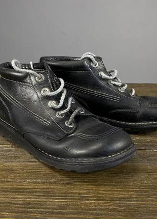 Черевики kickers шкіряні, ексклюзивні