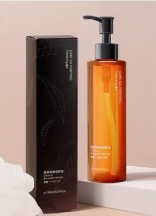 Гидрофильное масло с черным чаем black tea oil3 фото