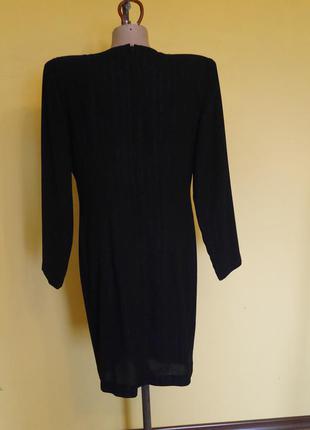 Плаття чорне стильне на 48 розмір2 фото