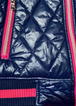 Куртка стеганая на флисовой подкладке michael kors (оригинал)7 фото