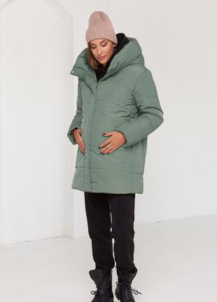 Курточка для беременных зимняя куртка для беременных и кормящих пуховик